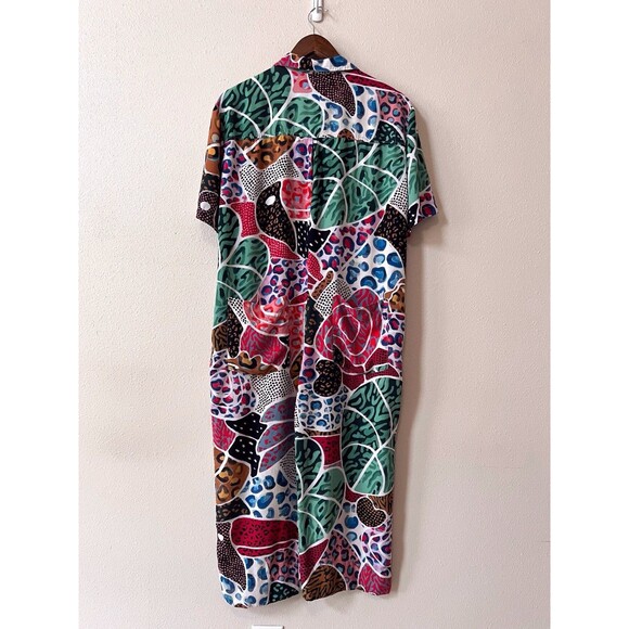 FARM Rio Multicolor Abstract Print Cropped Jumpsuit - Picture 7 of 12